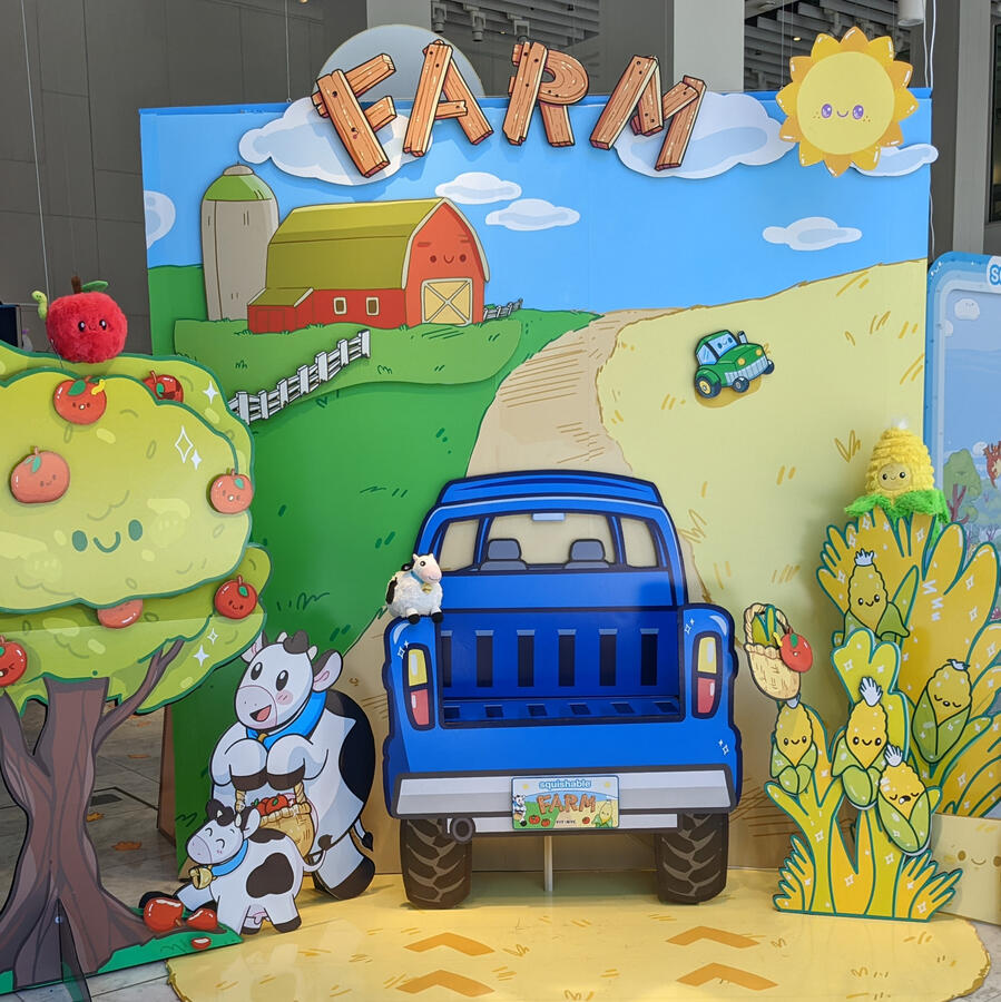 Squishable Pop-Up Display